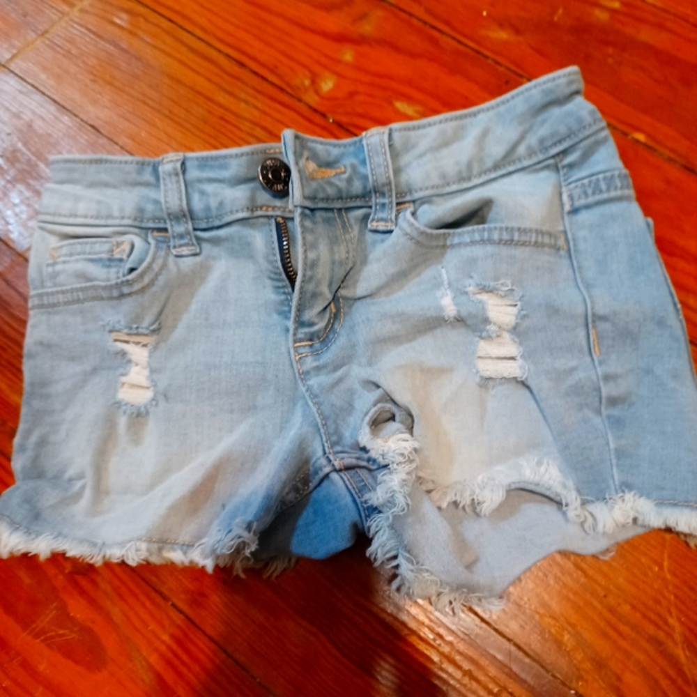 Blue jeans shorts
